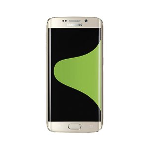 S6 Edge Gold Front