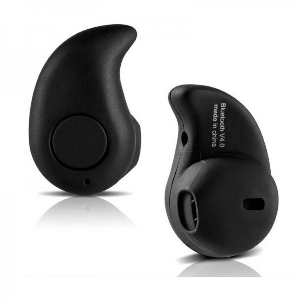 Ultra Mini Wireless S530 Bluetooth Stereo In Ear Headset Black