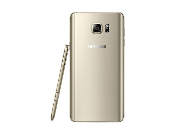 Note5 Gold Back