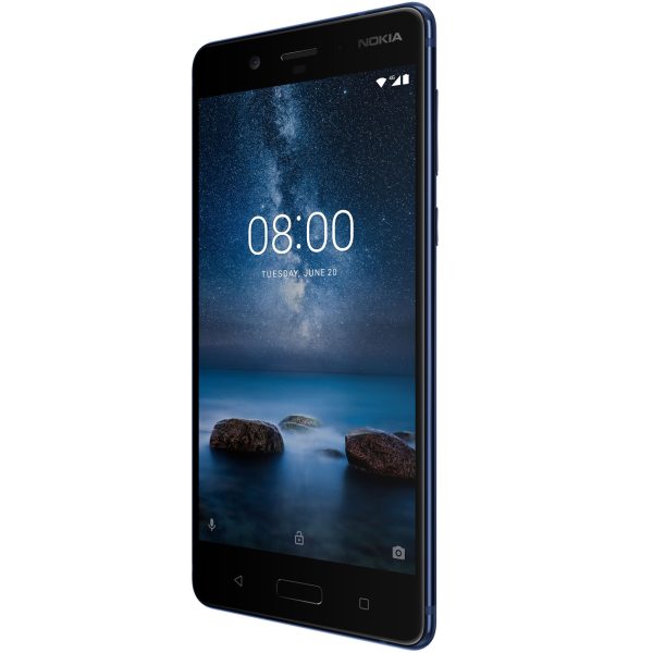 Nokia 8 Polished Blue Side