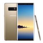 Note 8 Gold Front