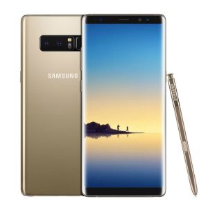 Note 8 Gold Front