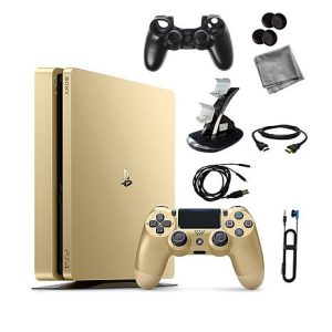 sony ps4 slim Gold 1