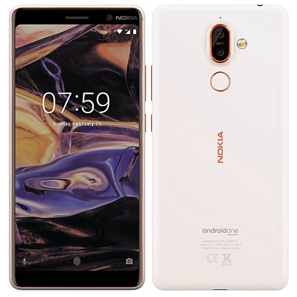 nokia 7 plus white 1