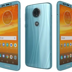 motorola moto e5 plus mineral blue 3d model max obj 3ds fbx lwo lw lws ma mb