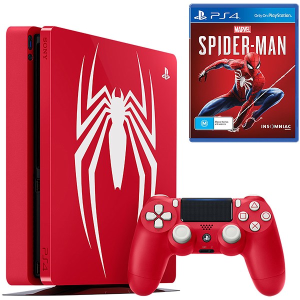 spider man ps4 console