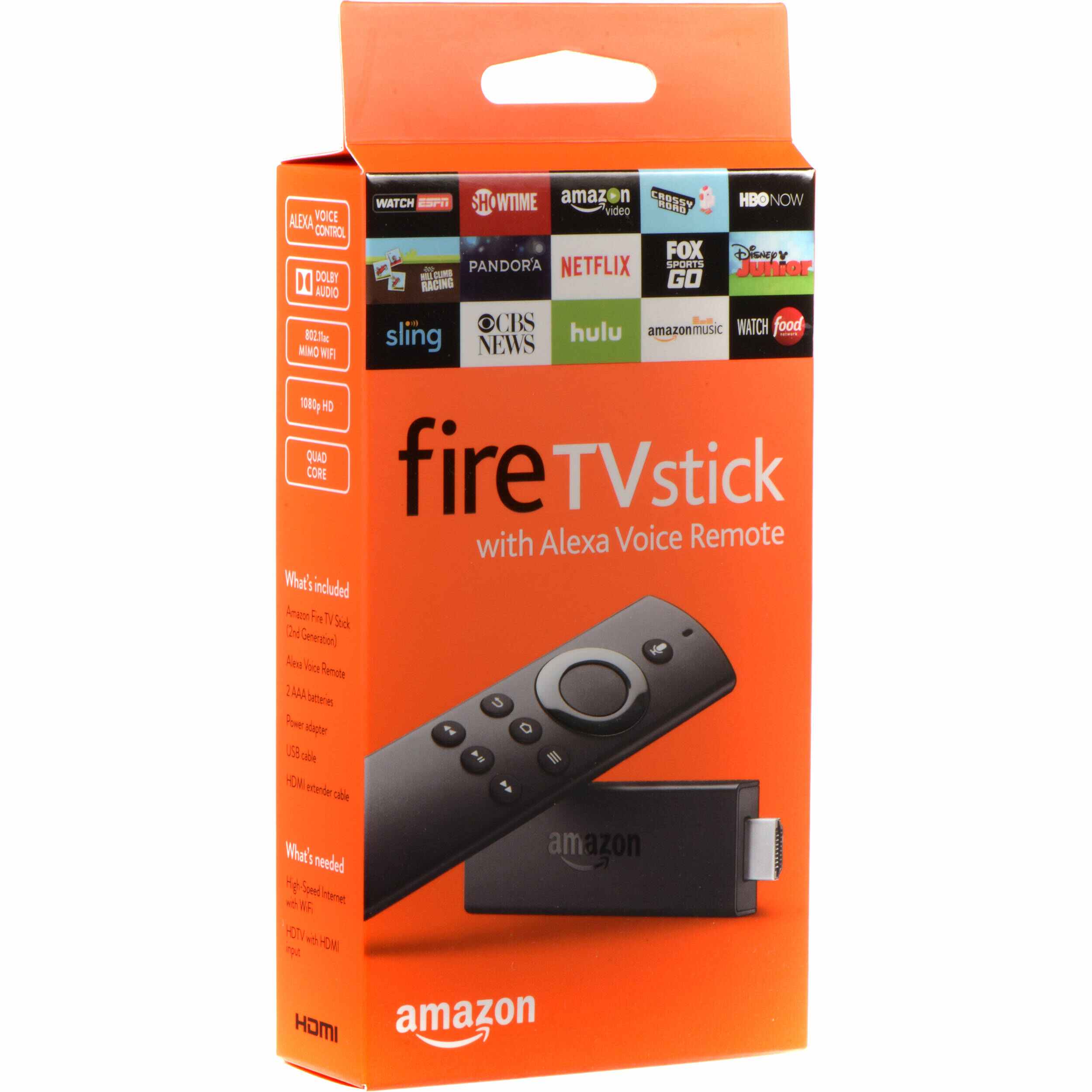 Fire Stick 4K streaming device - Includes Alexa voice remote, Horizon Music DJ Hire