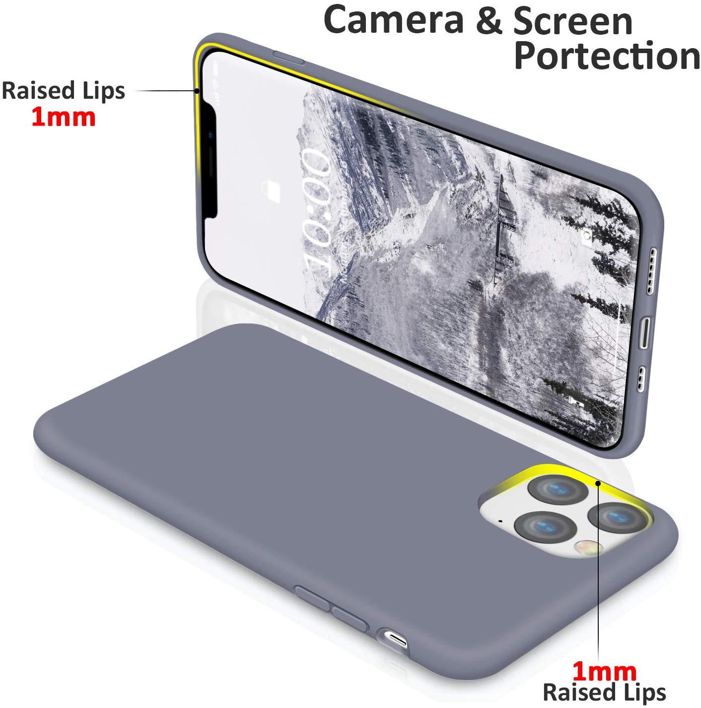 Buy Silicon Case For iPhone 11 Pro Max Full Body Thickening Design