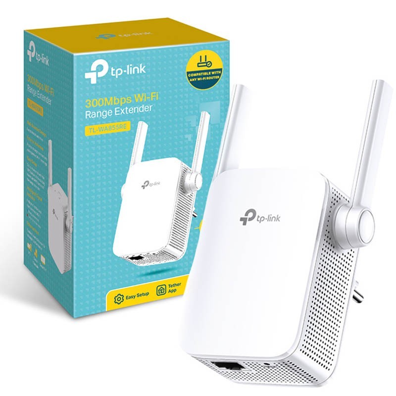 TP-Link N300 Wireless WiFi Range Extender Repeater Booster TL-WA855RE New 