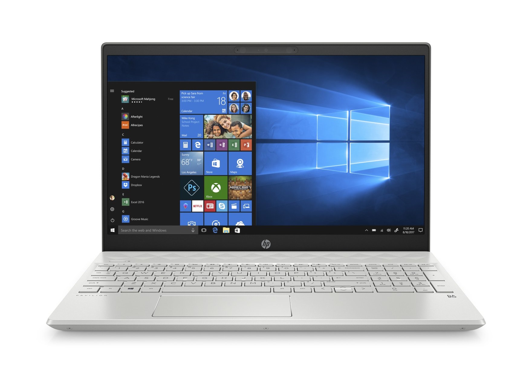 HP Pavilion 15 Core i7 8th Gen. 8GB Ram 512GB SSD Keyboard