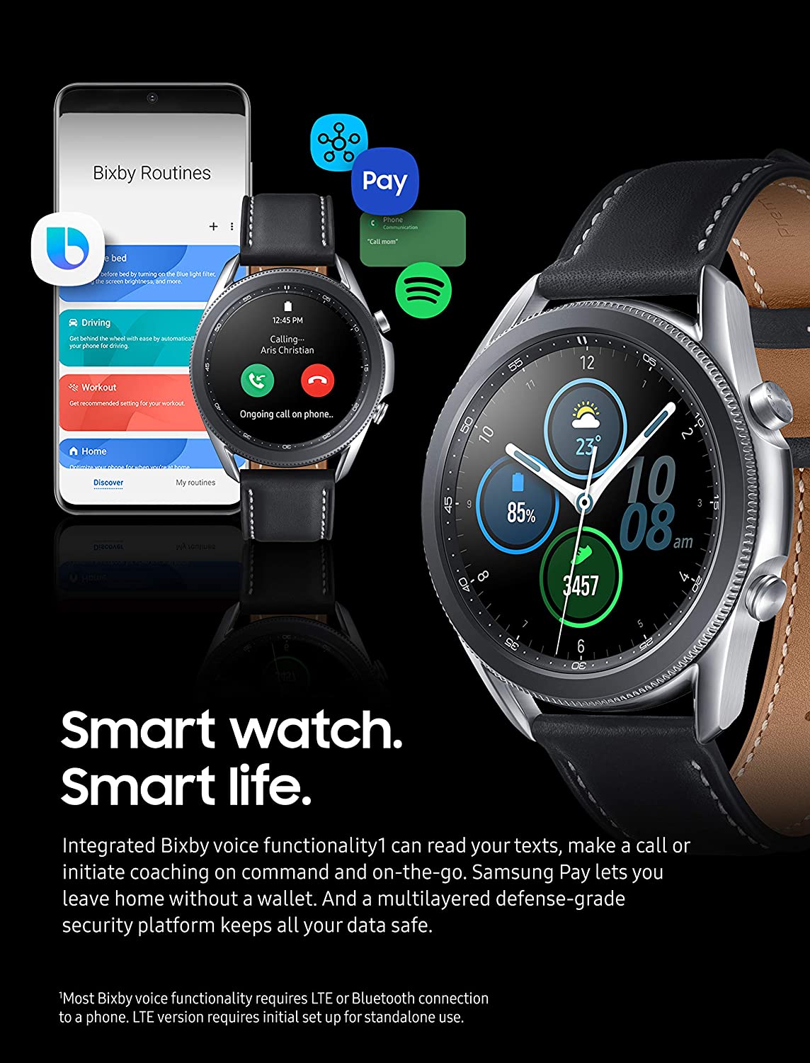 samsung watch 3 lte 45mm