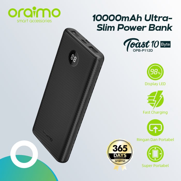 Oraimo 10000mAh Power Bank