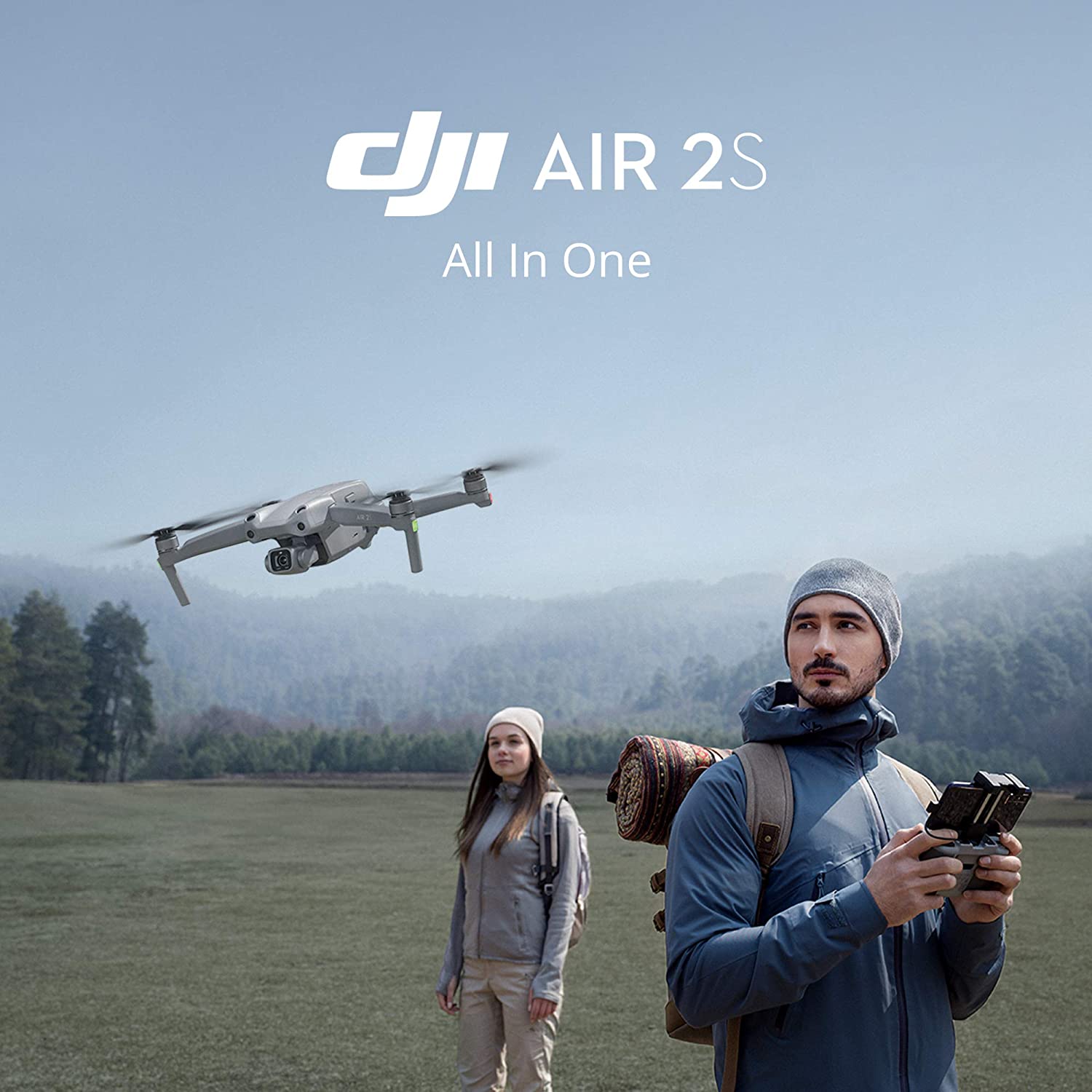 DJI Mavic Air 2S Fly More Combo – Drone with 3-Axis Gimbal Camera, 5.4K  Video, 1-Inch CMOS Sensor, 4 Directions of Obstacle Sensing, 31-Min Flight  Time, Max 7.5-Mile Video Transmission, MasterShots, Gray